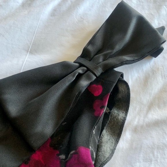 Jacob Black and Pink One-Shoulder Dress - Picture 7 of 12